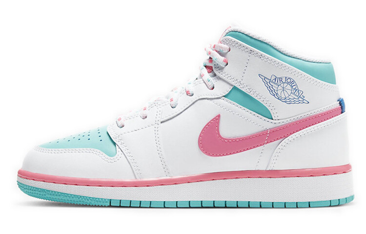 

Кроссовки Jordan 1 Mid GS Digital Pink
