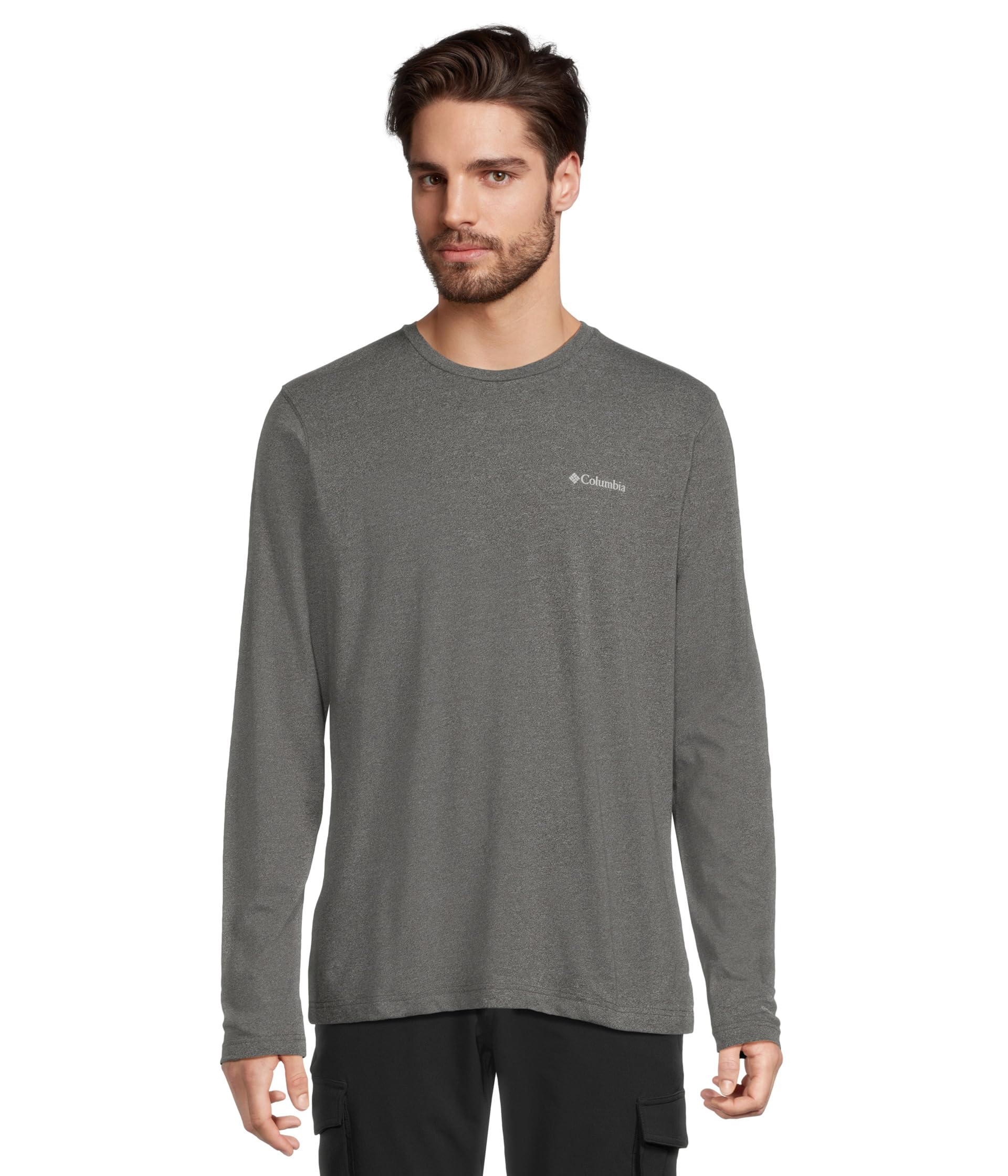 

Топ Columbia Thistletown Hills Long Sleeve Crew, цвет City Grey Heather