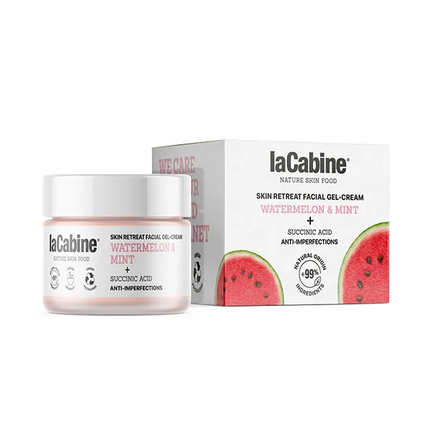 

Матирующий крем для лица Watermelon & Mint Lacabine, 50 ml