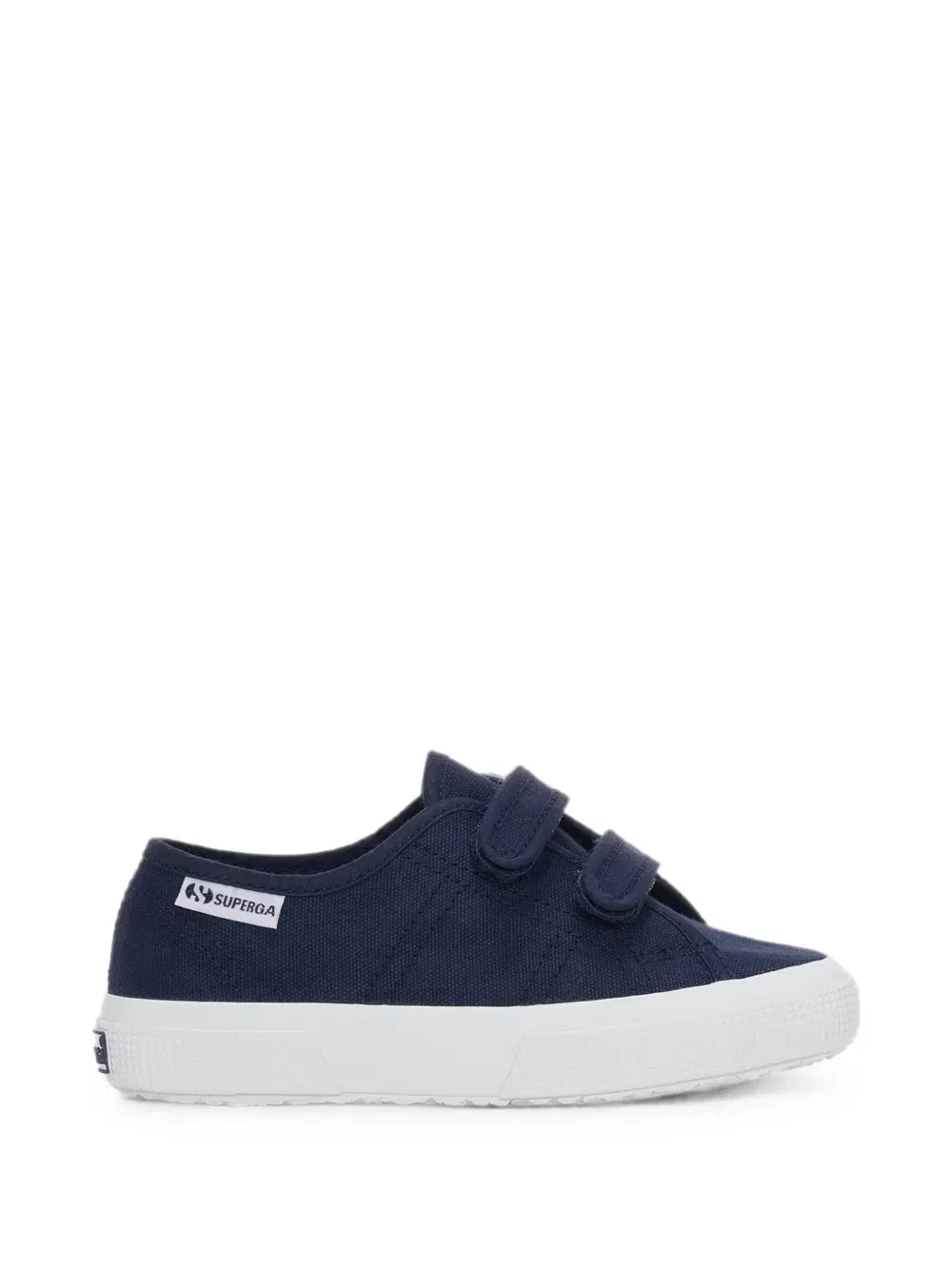 Кроссовки Superga 3750 с ремешками на липучках Superga Kids, синий — фото 2