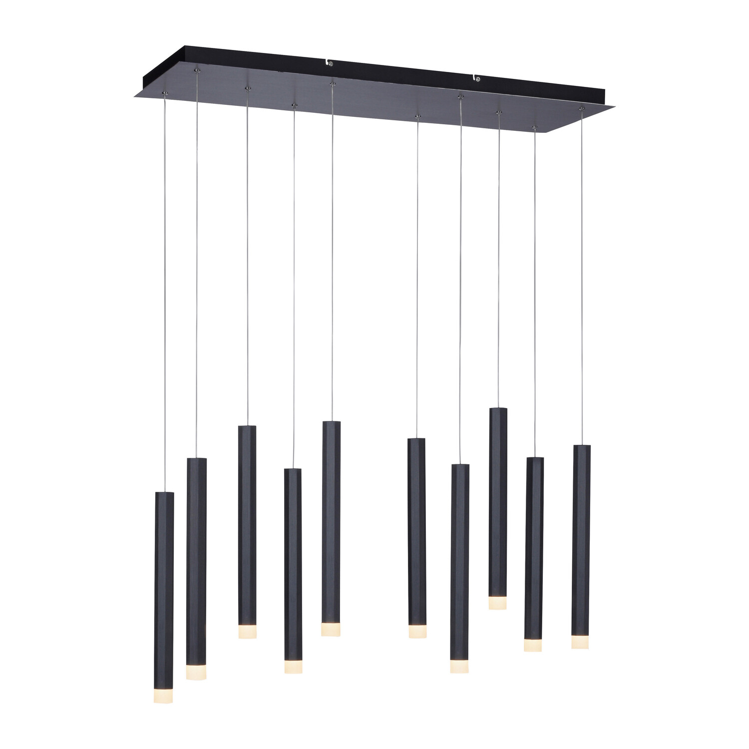 

Светодиодная подвесная лампа 89x30x120 см, черный