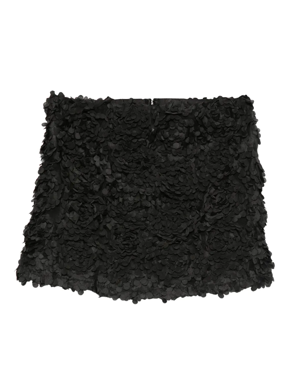 

Юбка мини с оборками Merci, черный