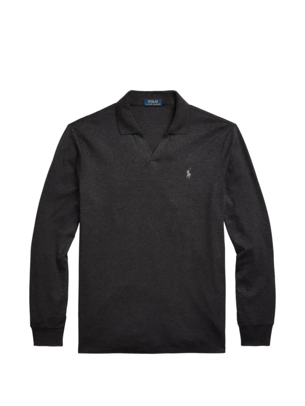 Свитер с длинными рукавами и V-образным вырезом Polo Ralph Lauren, черный
