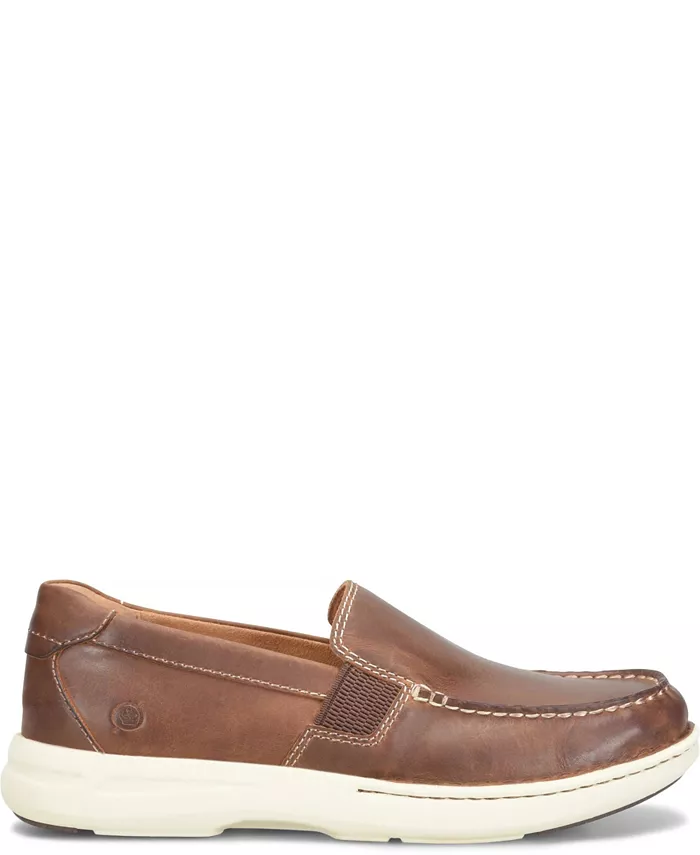 Мужские повседневные кроссовки Mariner Dress Slip-On Born, загар/бежевый — фото 2