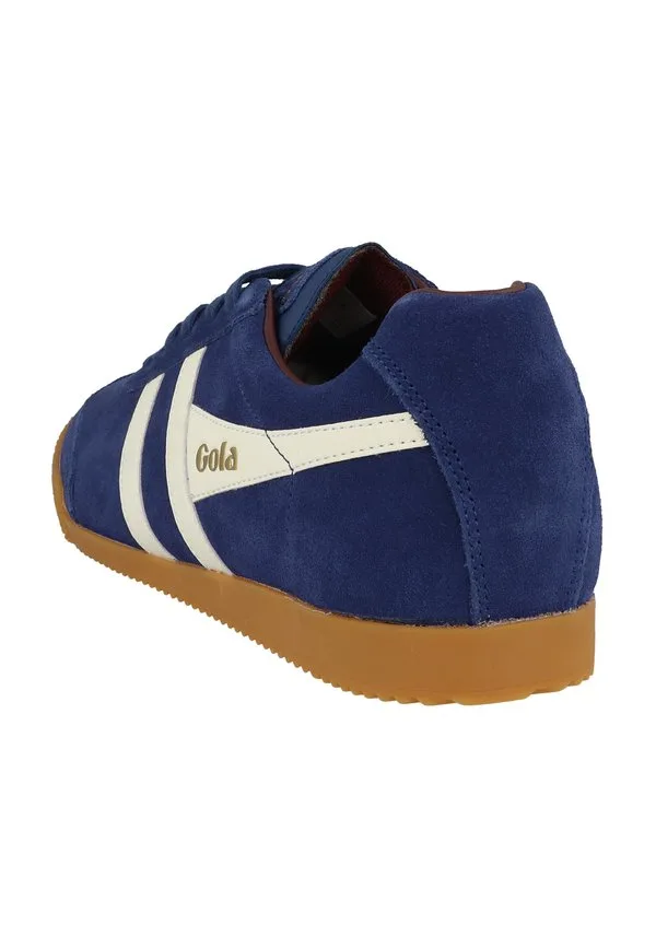 Кроссовки темно-синие белые бордовые Gola, Deep Blue-Off White-Burgundy — фото 4