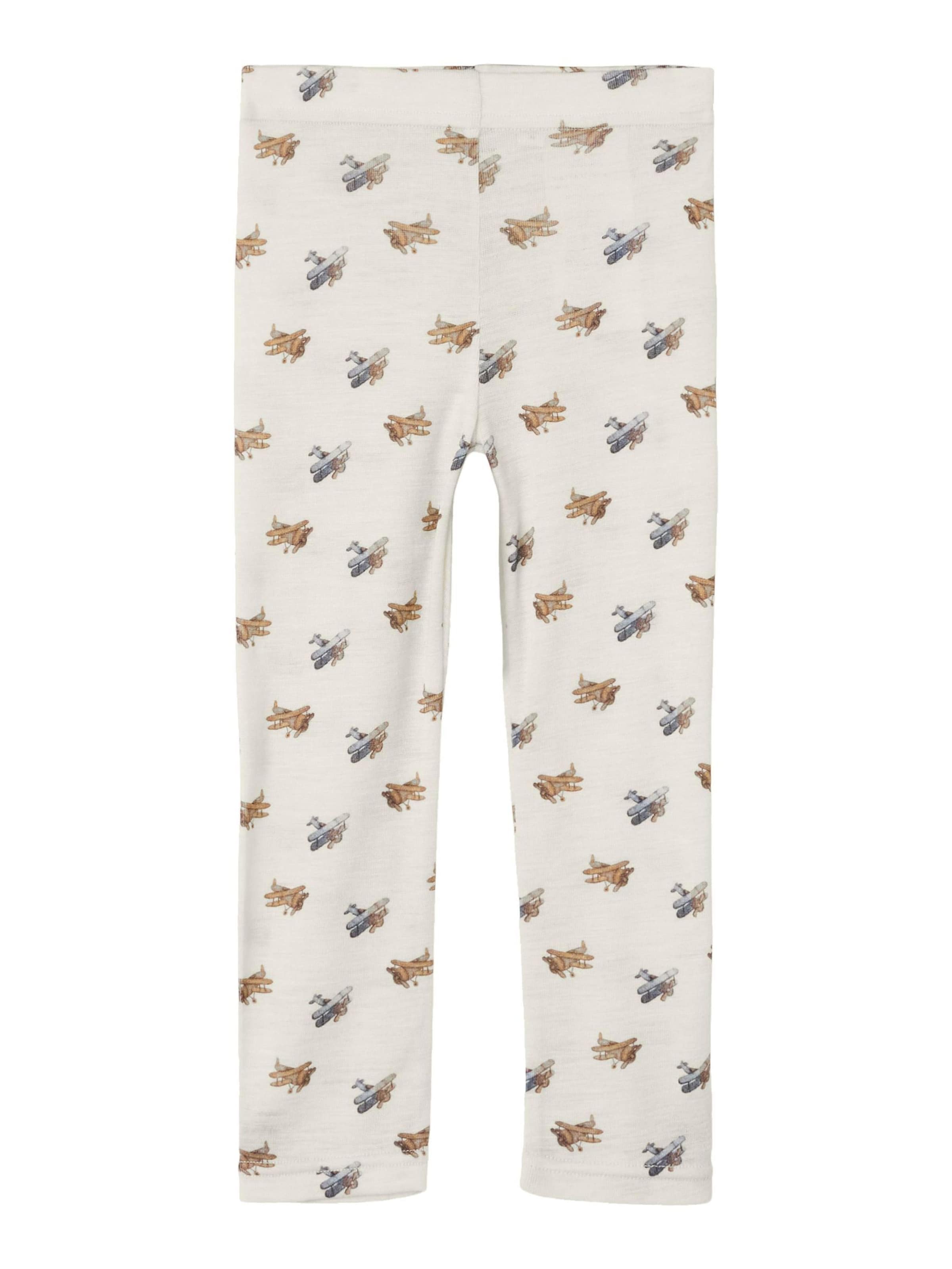 

NAME IT Слим-фит леггинсы в натуральном белом