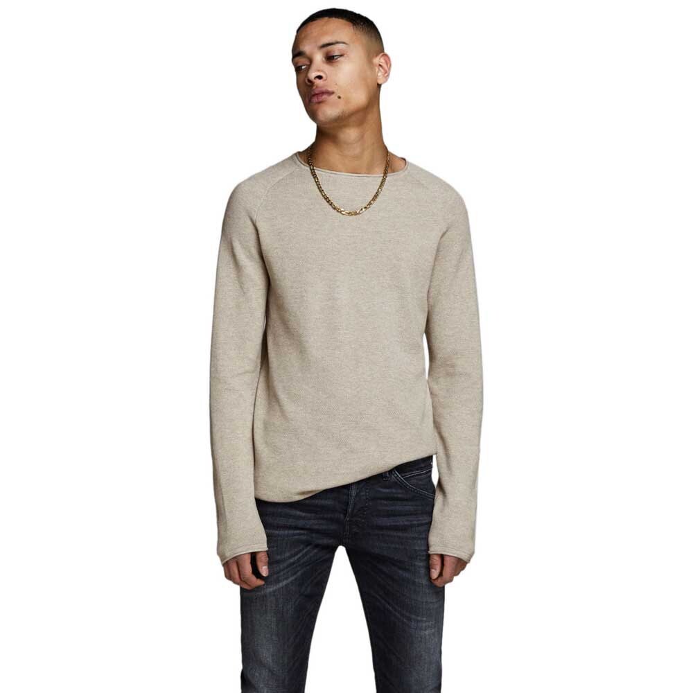 

Свитер Jack & Jones Hill Knit Crew, бежевый