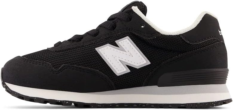 Кроссовки New Balance Kids 515 V1 на шнуровке, белый/черный — фото 2