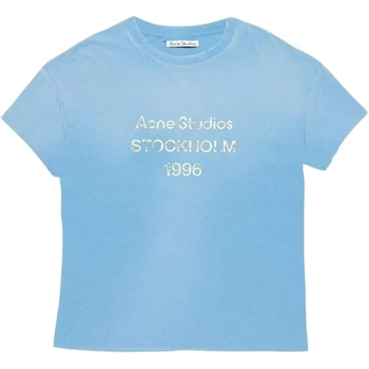 Футболка Acne Studios Glacier Blue
