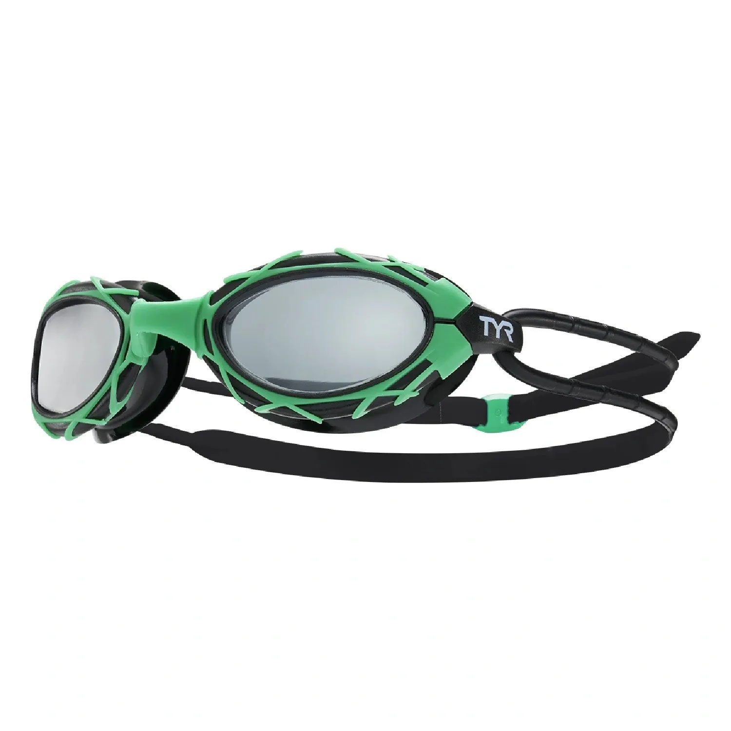

Неопреновые плавательные очки Pro TYR, Green/Black