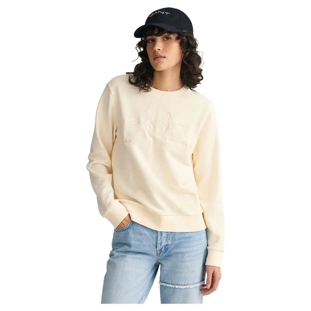 

Толстовка Gant Tonal Archive Shield, белый