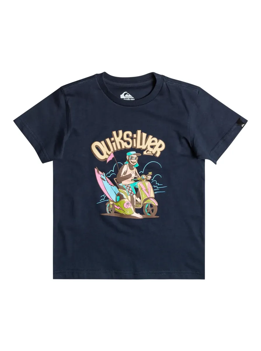 

Футболка Quiksilver "Обезьяний бизнес", синий