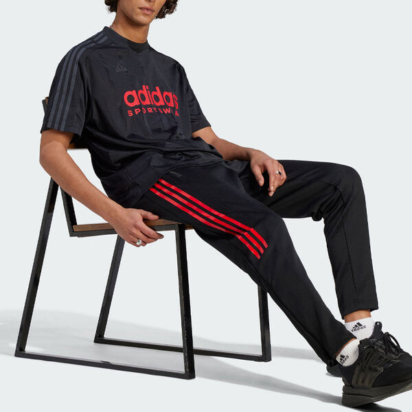 Футболка с логотипом tiro Adidas, черный — фото 4