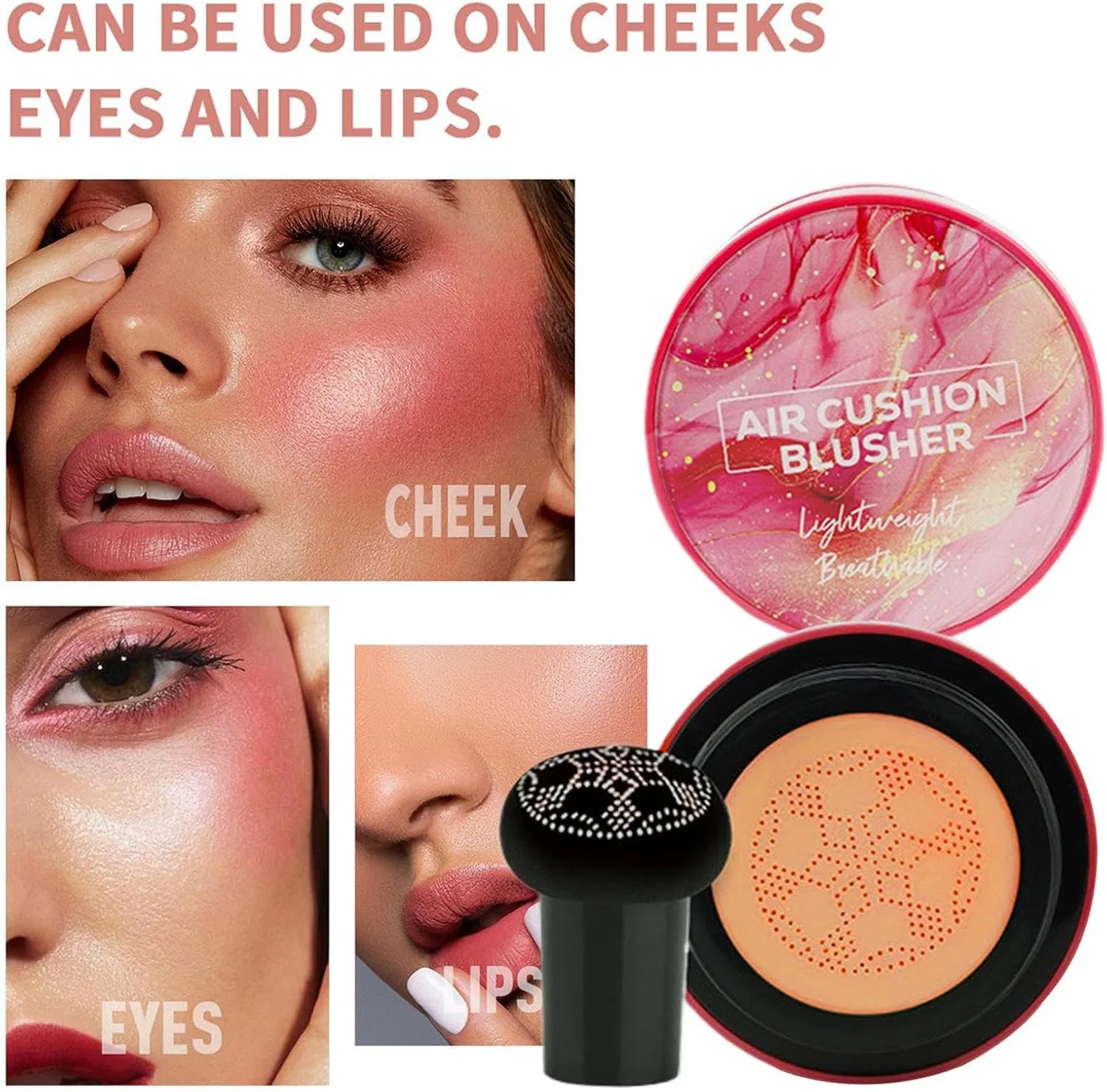 Кисть для макияжа Cheek Brush No Brand 02# — фото 2
