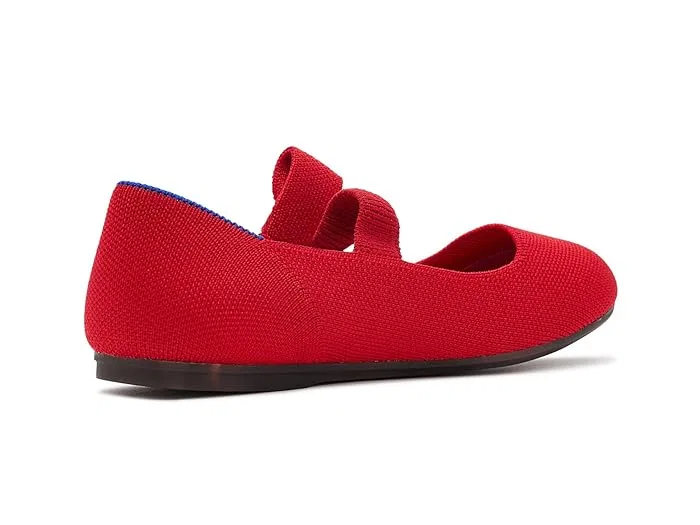 Туфли Мэри Джейн с бантом Tux Bow Rothy's Kids, Bright Red — фото 4