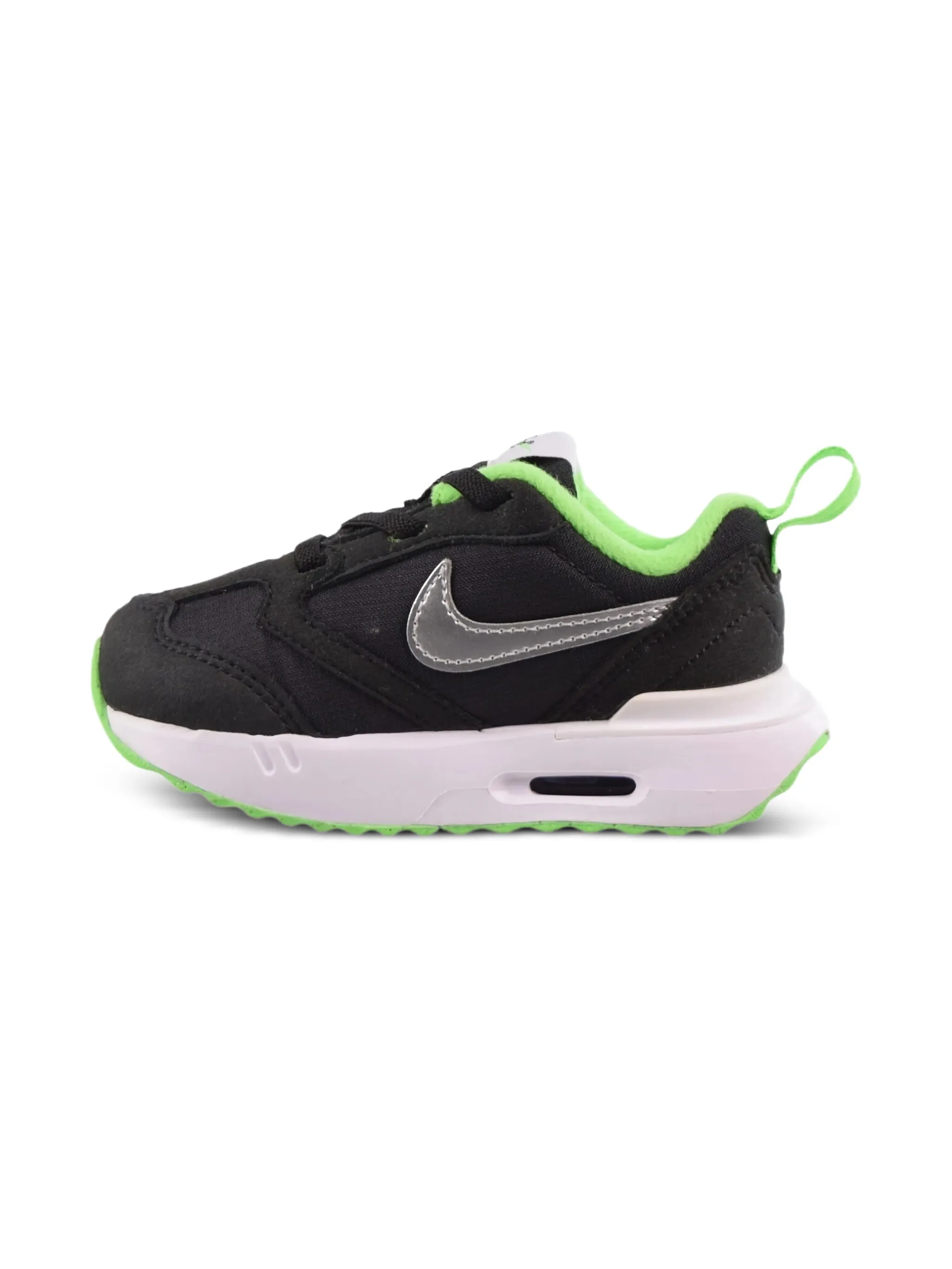 Кроссовки Air Max Dawn Black/Green Strike Nike Kids, черный — фото 2