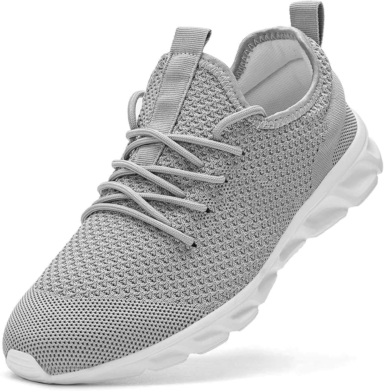 

Мужские легкие кроссовки Damyuan для бега, ходьбы, спортзала, повседневные спортивные обувь, модные кроссовки для прогулок, серый