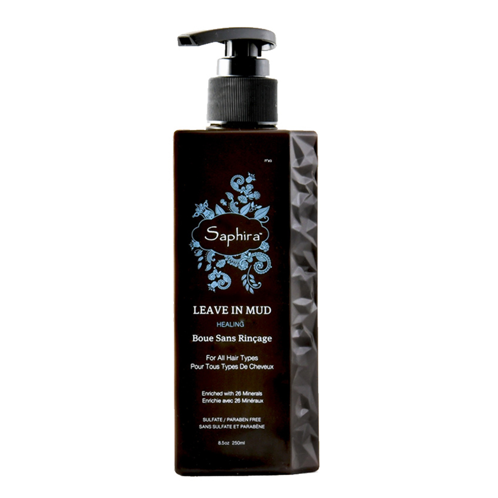

Несмываемый кондиционер для волос healing leave in mud Saphira, 250 мл