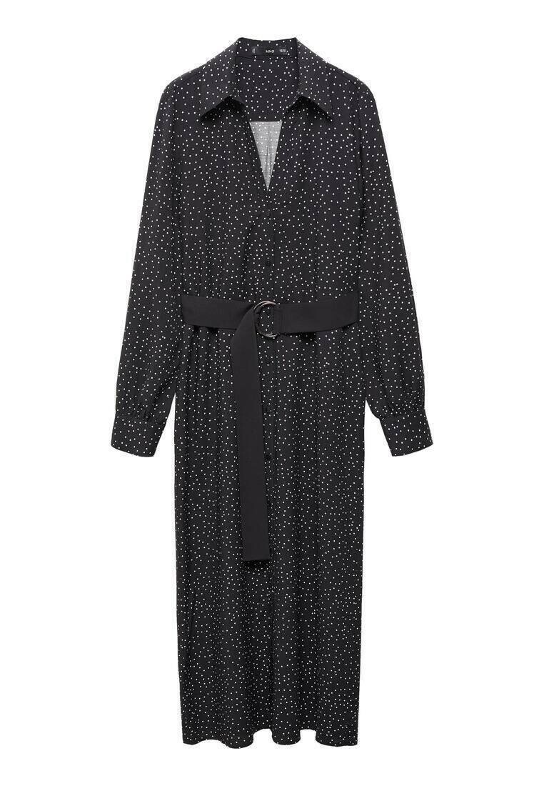 

Платье-рубашка Apple Mango, черный