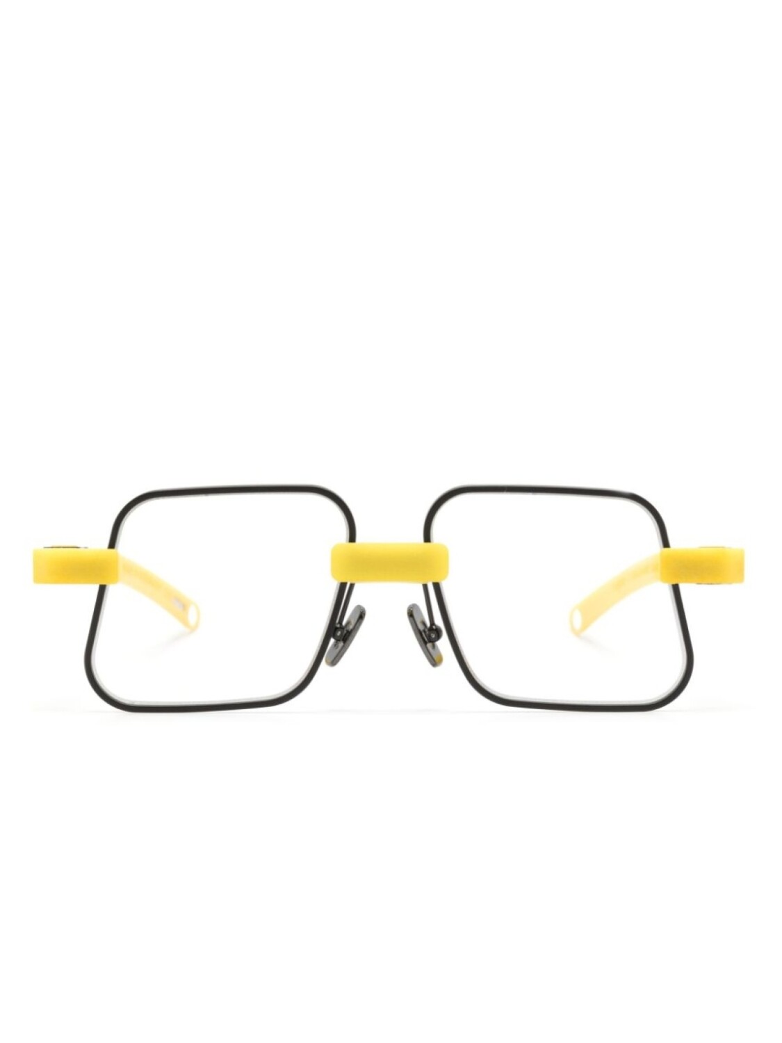 

Очки в квадратной оправе из коллаборации с Suzanne Ciani VAVA Eyewear, желтый