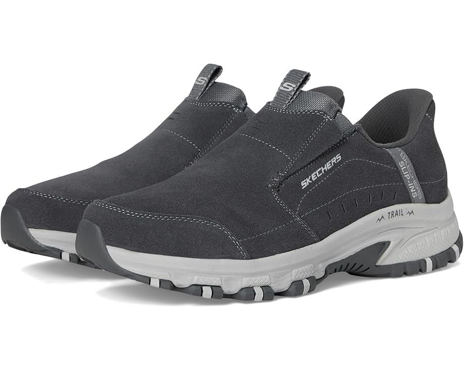 

Кроссовки SKECHERS Hillcrest Cedar Root Hands Free Slip-in, угольный