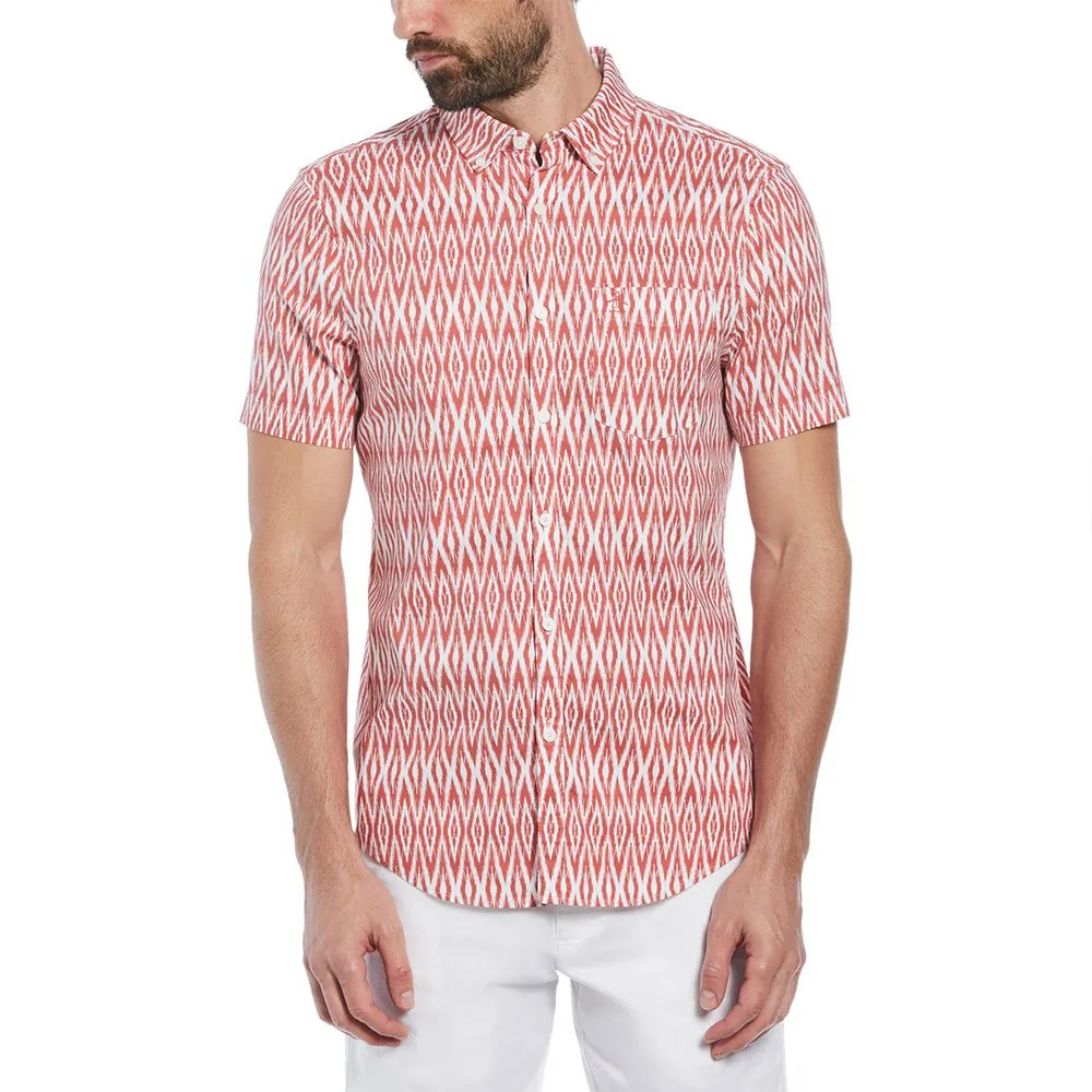 

Рубашка Original Penguin Ev Aop Diamond Geo, красный