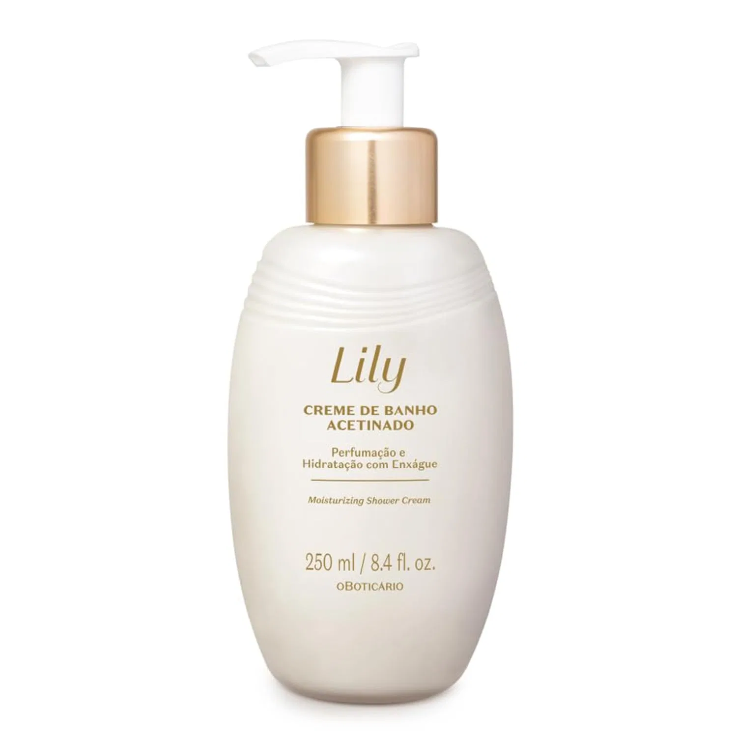 Крем-гель для душа Lily Satin от O Boticário, 250 мл O Boticário