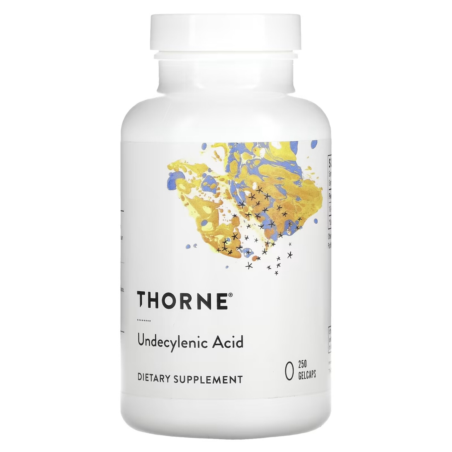 

Ундециленовая кислота Thorne, 250 желатиновых капсул