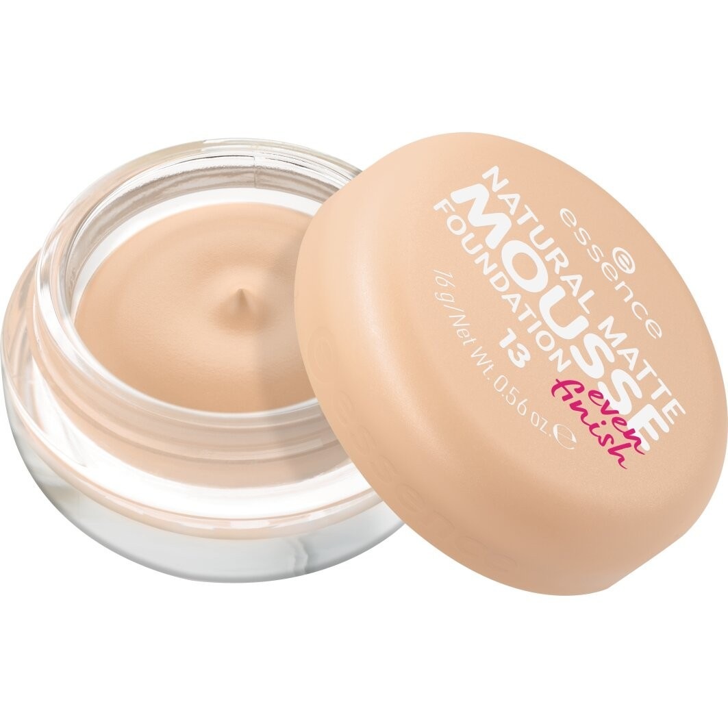 Тональный крем для лица natural matte mousse Essence, 13 - beige, вес 16 гр. — фото 2