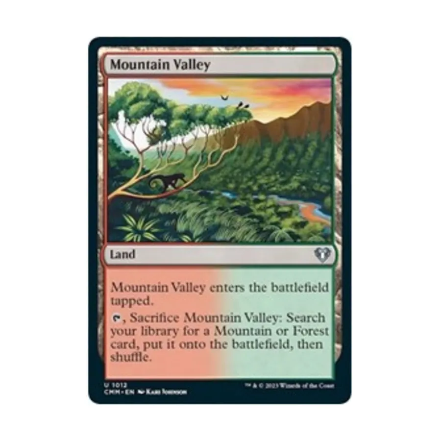 

CCG Горная долина (U), MTG - Commander Masters