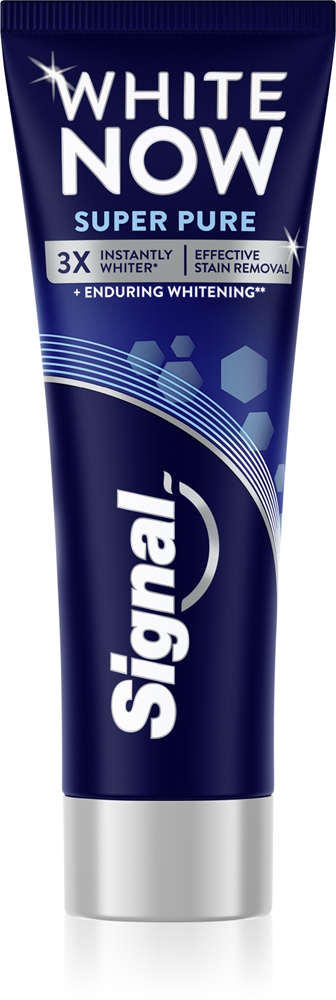 

Белая сейчас суперчистая зубная паста 3-в-1 Signal, 75 мл