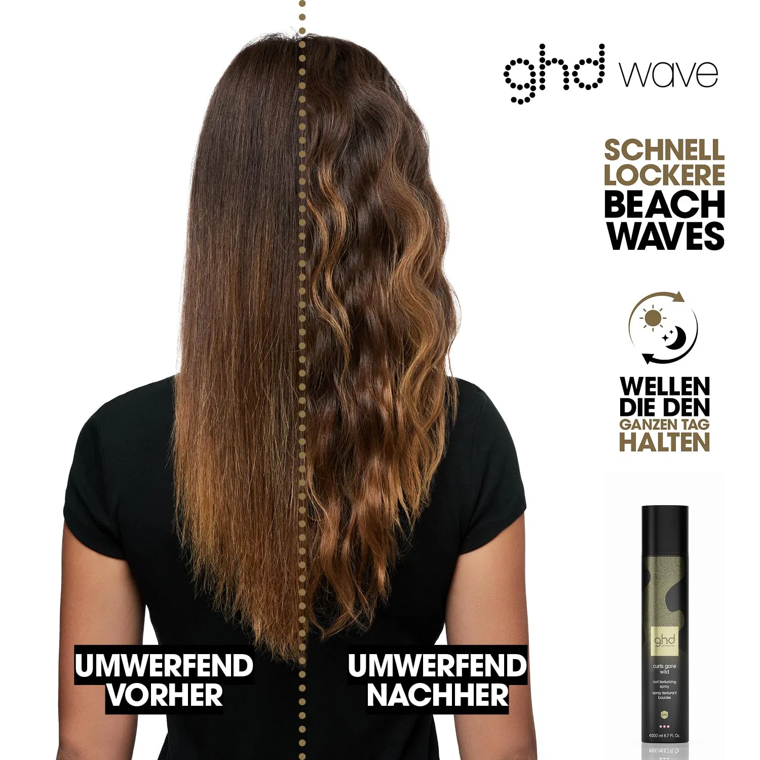 Текстурирующий спрей для объема «Curls Gone Wild» от ghd Ghd — фото 3