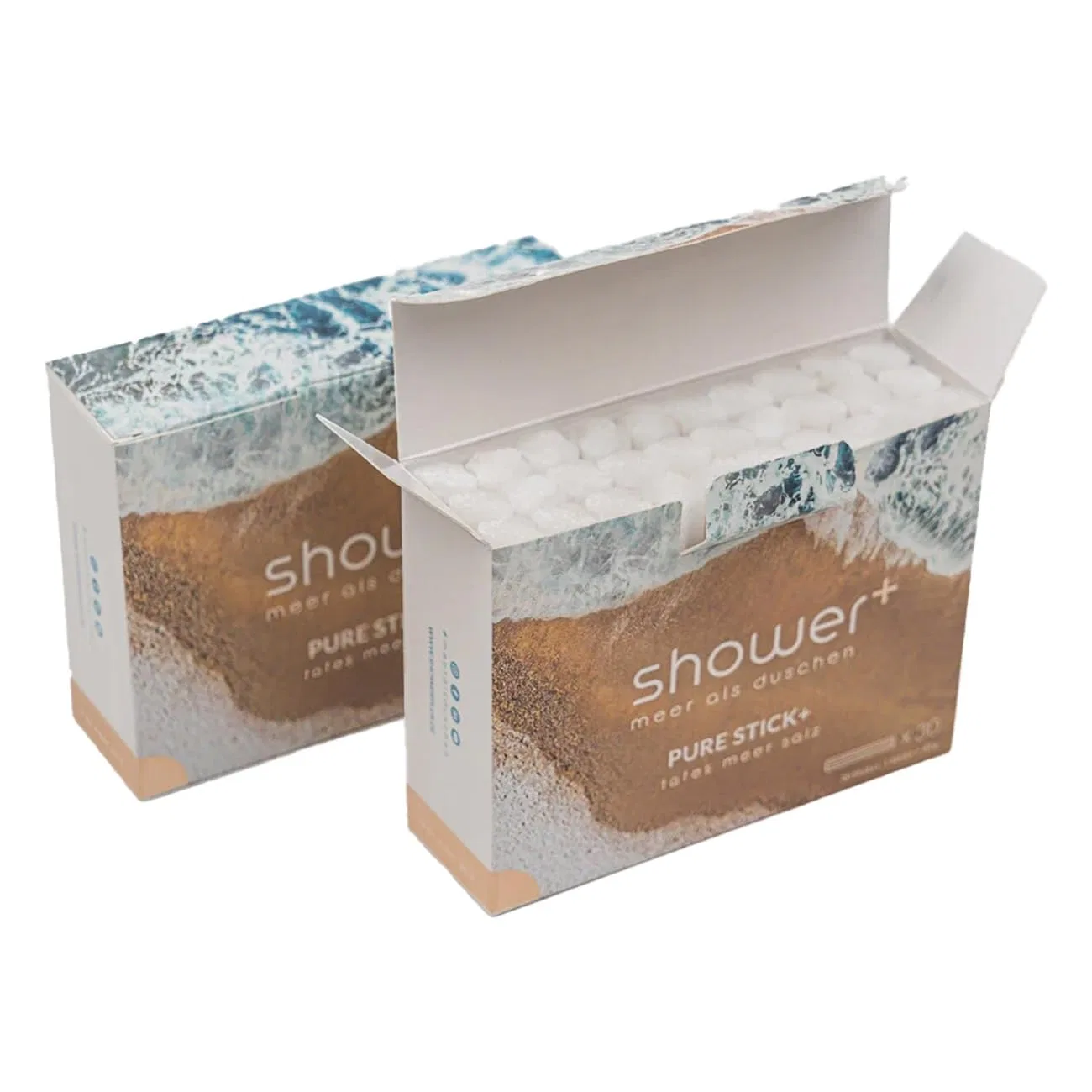 Солевые стики для душа Pure Stick+ с солью Мертвого моря, 30 шт. Shower+ Meer Als Duschen — фото 2