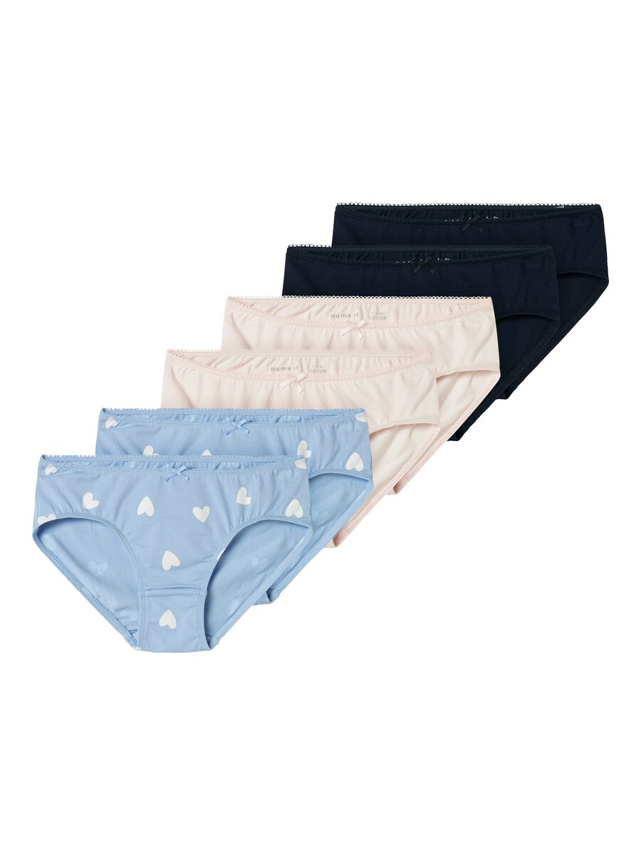 

Трусы NAME IT, цвет Night blue/Sky blue/Light pink