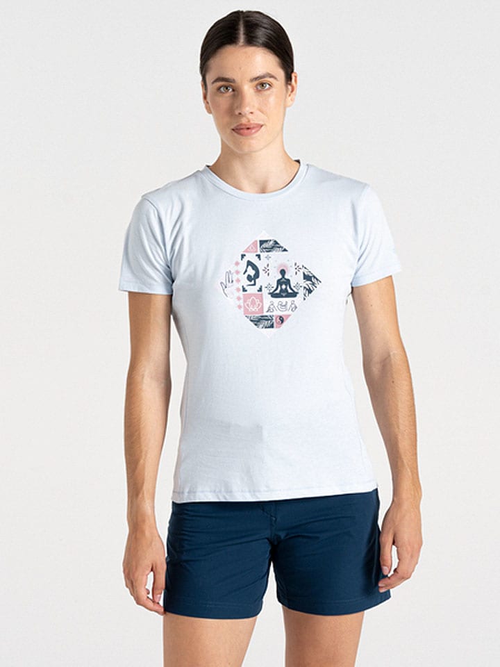 

Dare 2b Функциональная футболка "Tranquility III Tee" светло-голубого цвета, Синий, Dare 2b Функциональная футболка "Tranquility III Tee" светло-голубого цвета