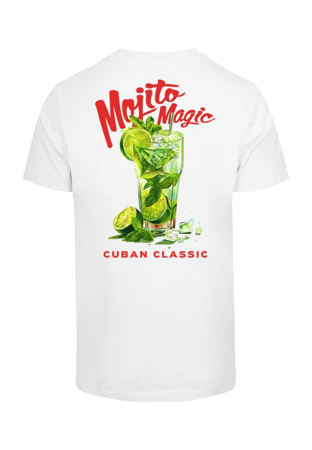 

Футболка с принтом MOJITO MAGIC Mister Tee, белый