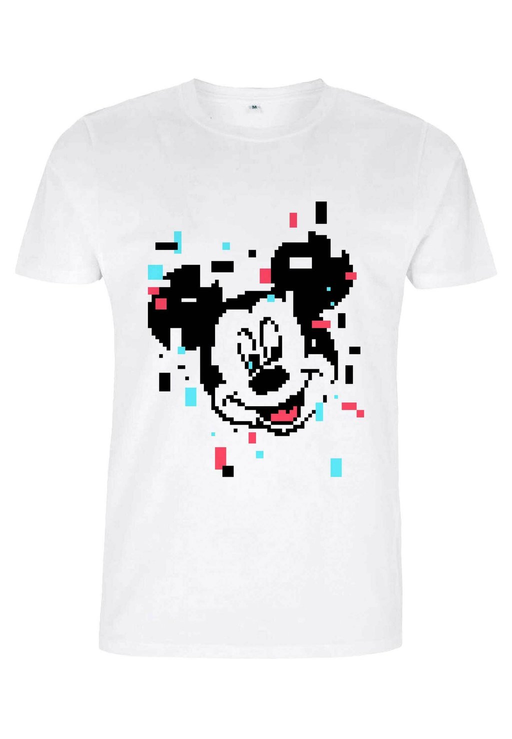 

Футболка с принтом MICKEY MOUSE PIXEL MICKEY UNISEX Disney, белый