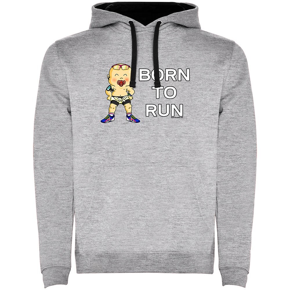 

Худи Kruskis Born To Run Two-Colour, серый