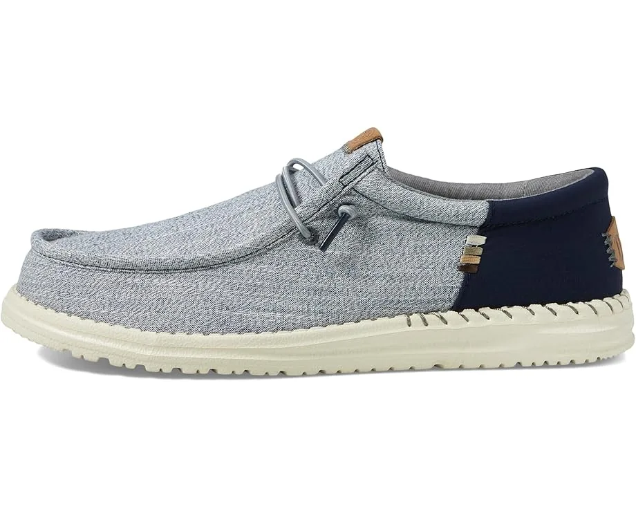 Лоферы Hey Dude Wally Funk Nylon Craft, Navy — фото 4