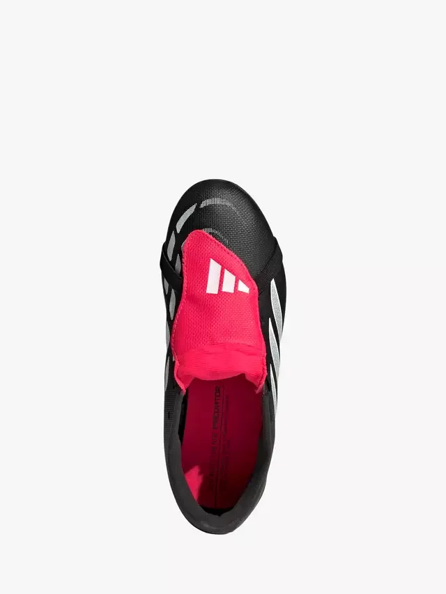 Детские футбольные бутсы Predator Club с откидным язычком, черные adidas — фото 2