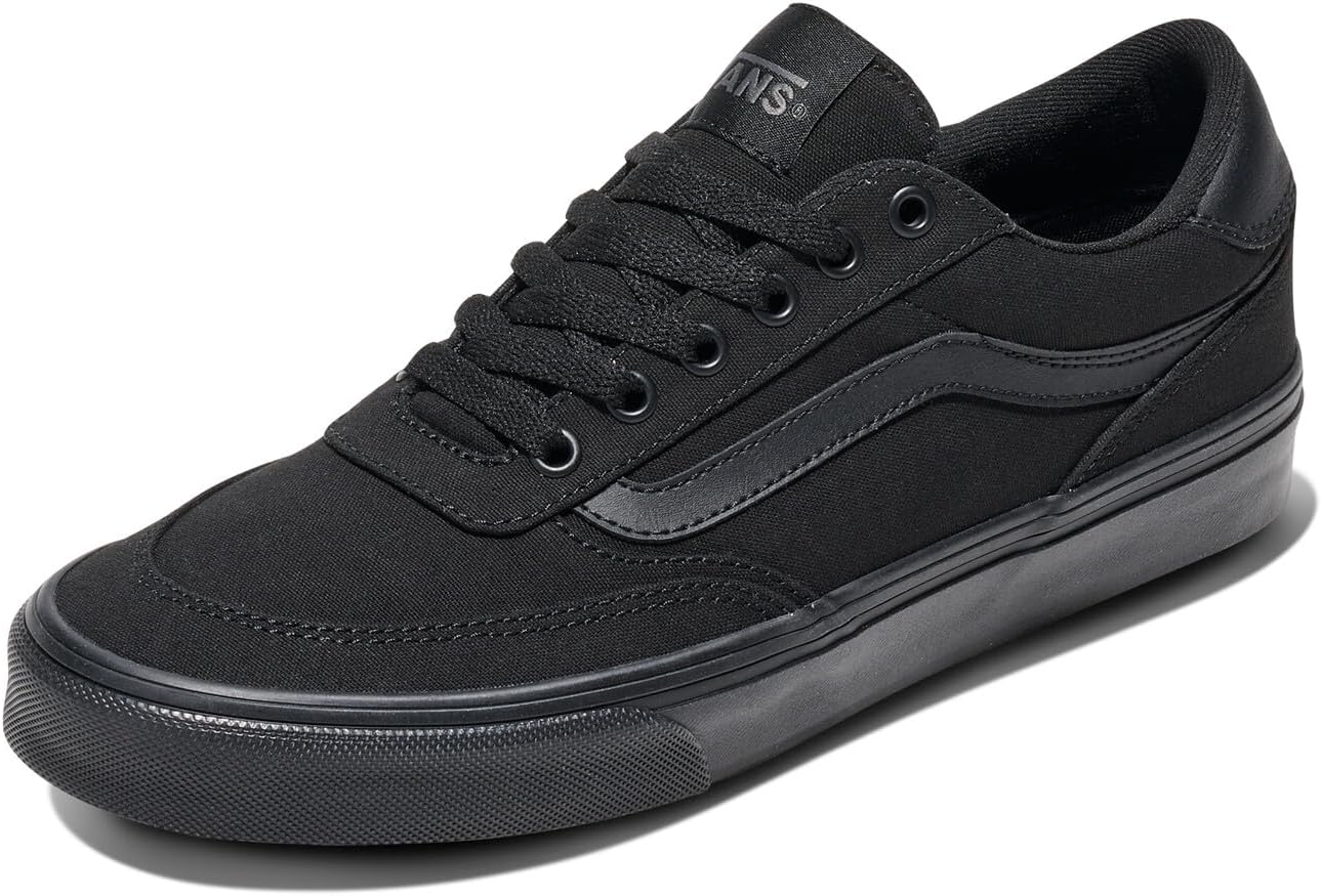 

Vans Mens Brooklyn Ls Shoe | Кроссовки Low-top для повседневной носки, прогулок, работы и моды, Canvas Black/Black