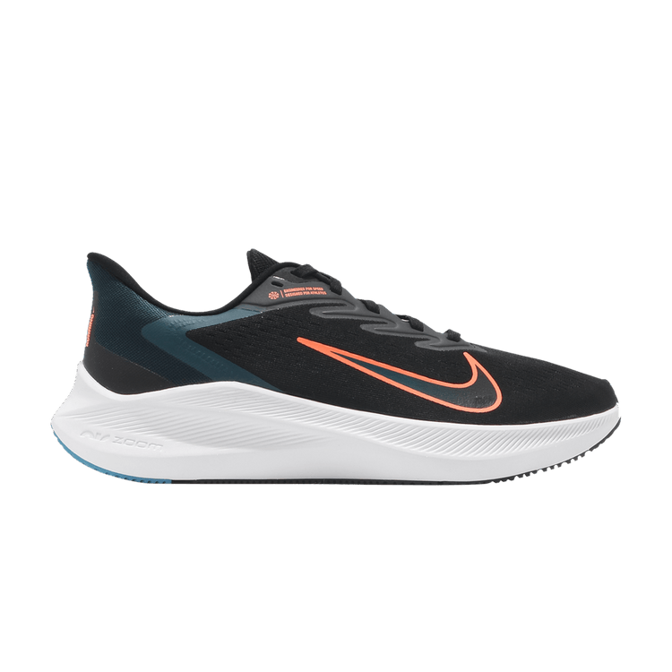 

Кроссовки Air Zoom Winflo 7 'Black Atomic Orange', черный