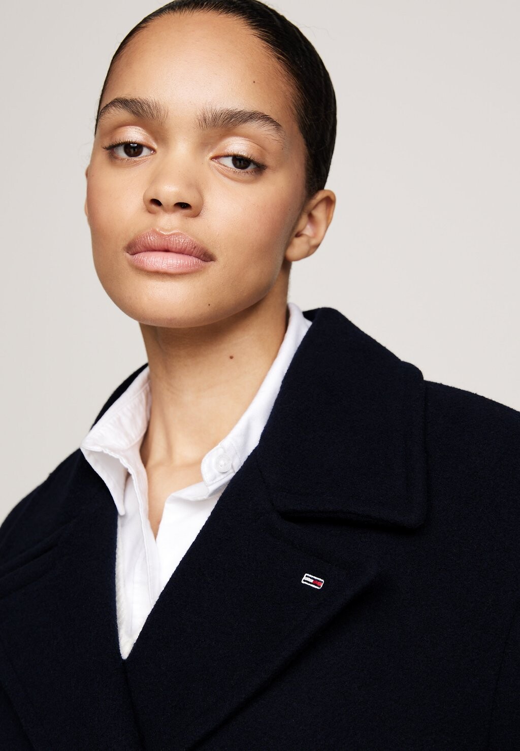 

Классическое пальто Tommy Jeans, темно-синий