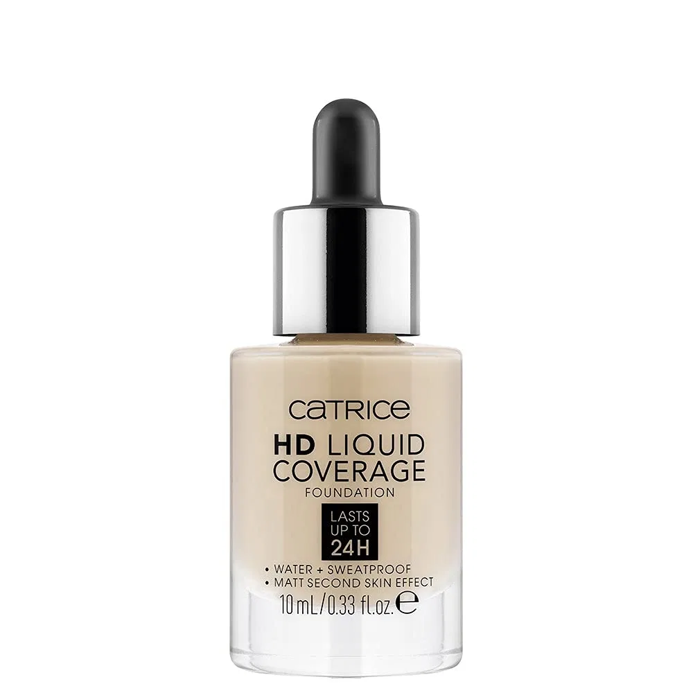 Мини-тональный крем «HD Liquid Foundation» Catrice, Beige (Light)