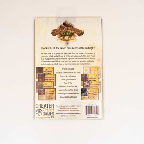 

Настольная игра Spirit Island Board Game: Nature Incarnate Foil Panels Greater Than Games