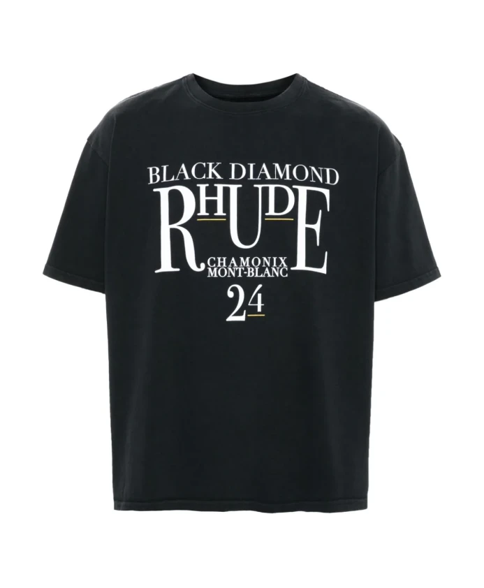 

Футболка с круглым вырезом и логотипом S Rhude, черный