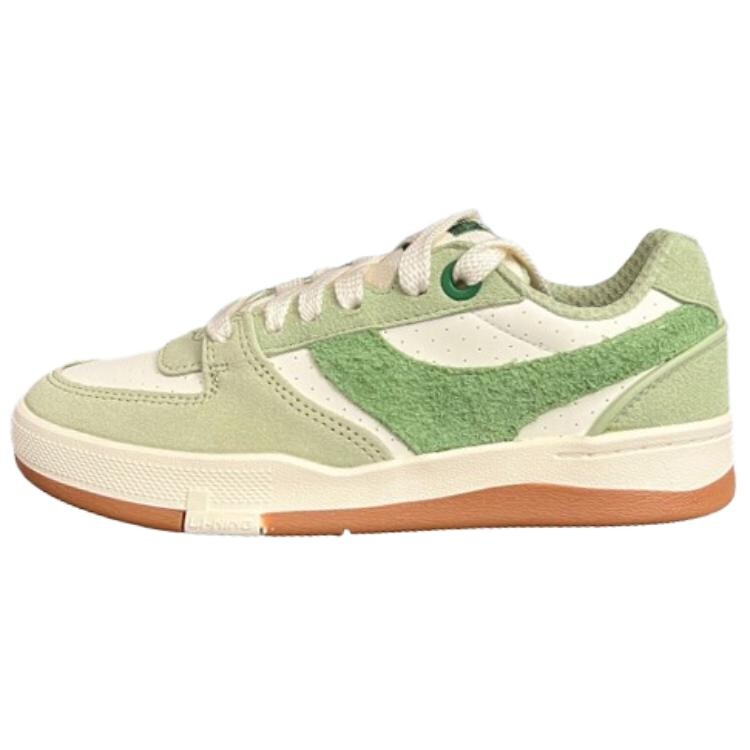 

Кроссовки LINING Skateboarding Shoes Women's Low-top Bean Green/Beige/Stone Moss Green, зеленый