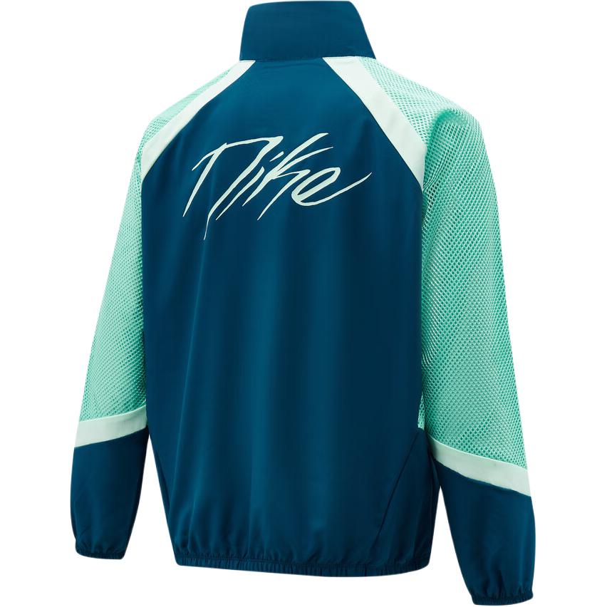 Куртка Icon AS M NK WVN JKT STRTFV SN мужская Nike, зеленый/синий — фото 3