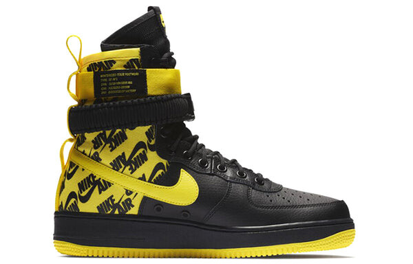 Кроссовки sf air force 1 Nike, черный — фото 2