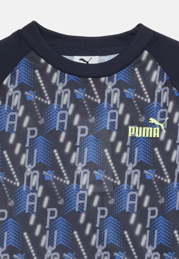 Футболка унисекс с принтом Puma, New Navy — фото 4